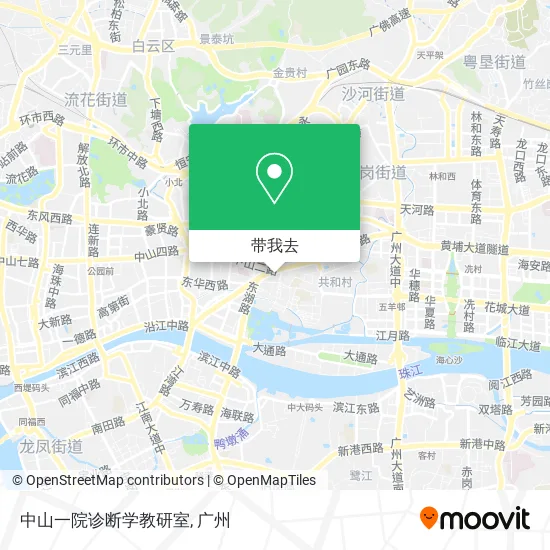 中山一院诊断学教研室地图