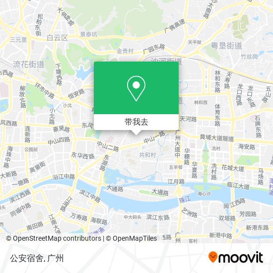 公安宿舍地图