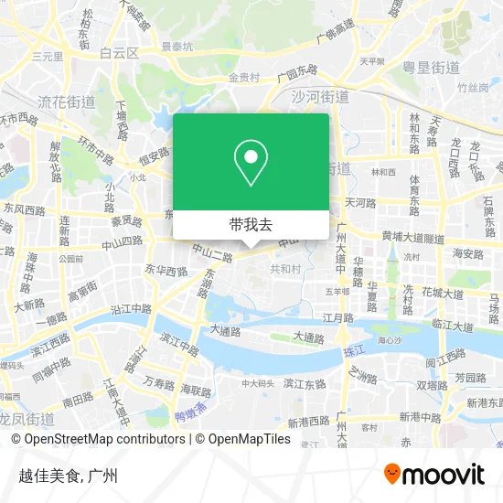 越佳美食地图