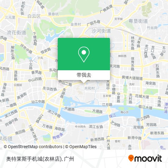 奥特莱斯手机城(农林店)地图