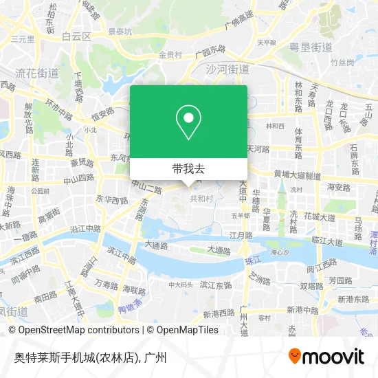 奥特莱斯手机城(农林店)地图