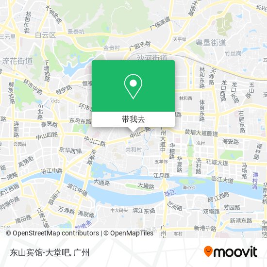 东山宾馆-大堂吧地图