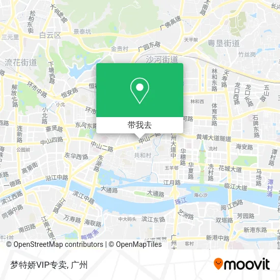 梦特娇VIP专卖地图