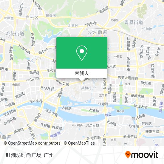 旺潮坊时尚广场地图