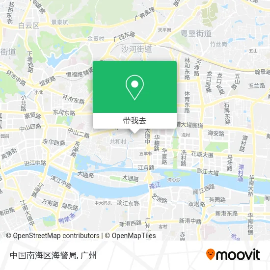 中国南海区海警局地图