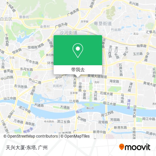 天兴大厦-东塔地图