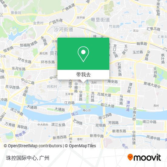 珠控国际中心地图