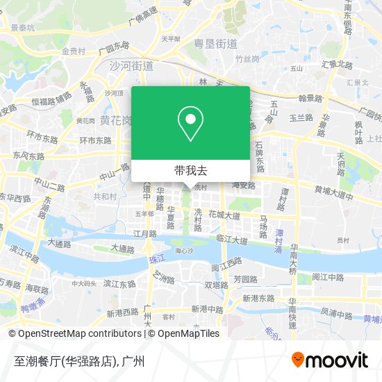 至潮餐厅(华强路店)地图