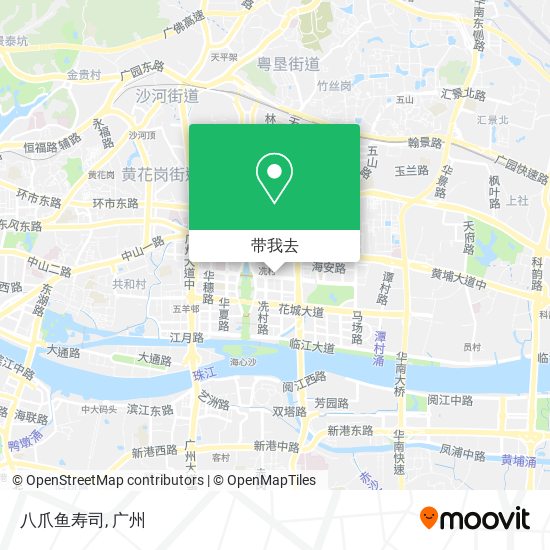 八爪鱼寿司地图