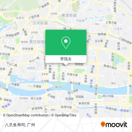 八爪鱼寿司地图