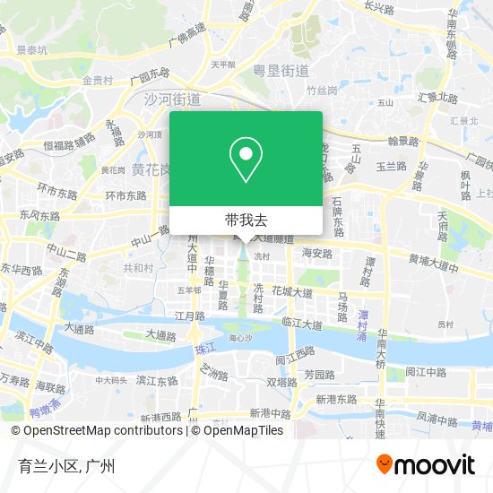 育兰小区地图