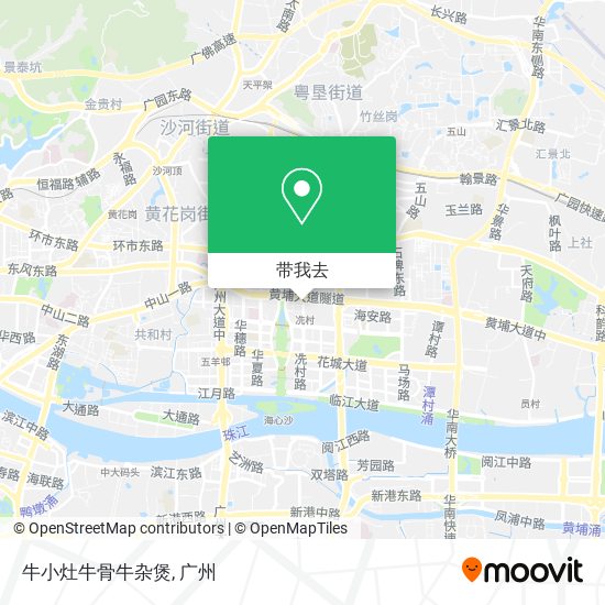牛小灶牛骨牛杂煲地图