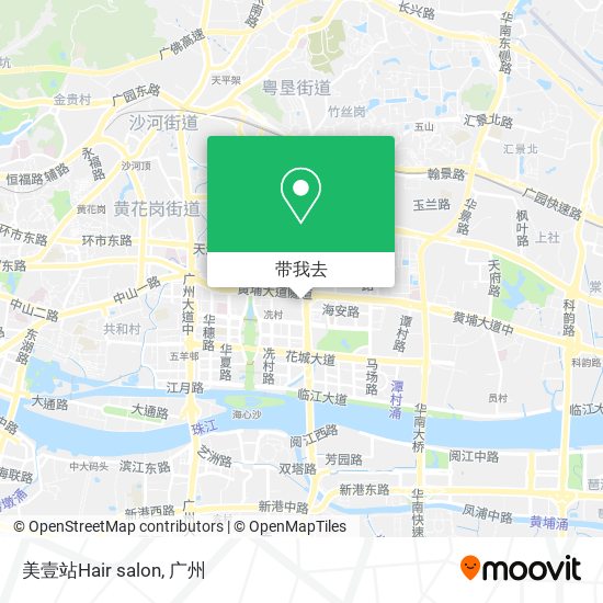 美壹站Hair salon地图