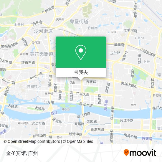 金圣宾馆地图