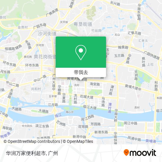 华润万家便利超市地图