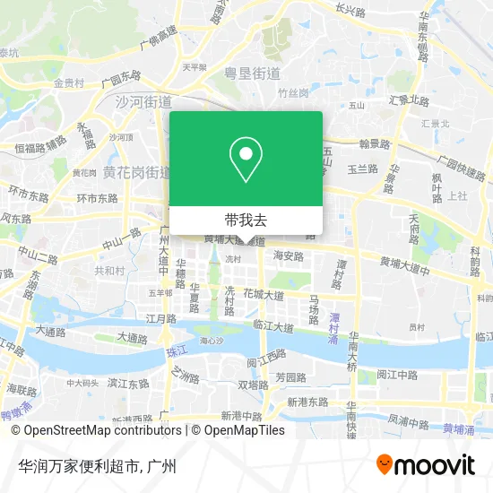 华润万家便利超市地图
