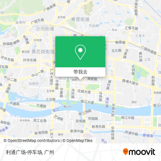 利通广场-停车场地图