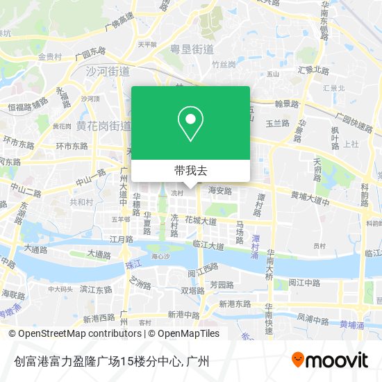 创富港富力盈隆广场15楼分中心地图