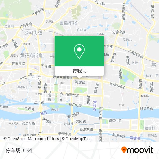 停车场地图
