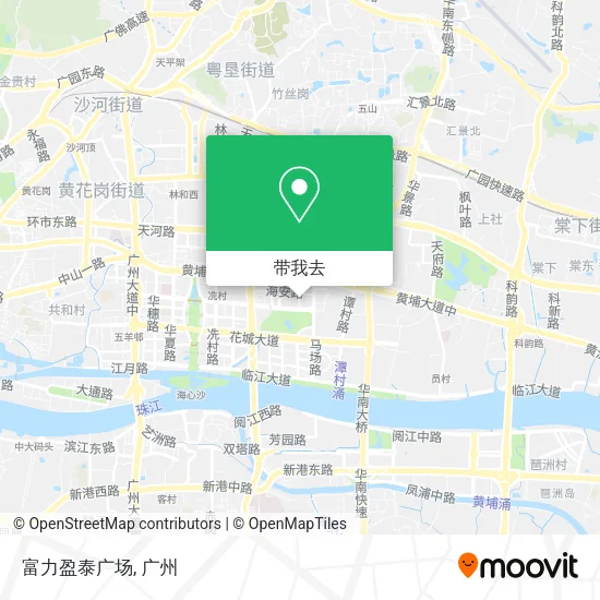 富力盈泰广场地图