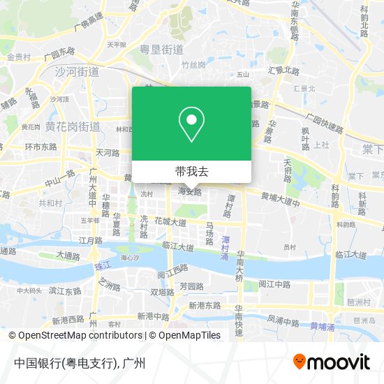 中国银行(粤电支行)地图