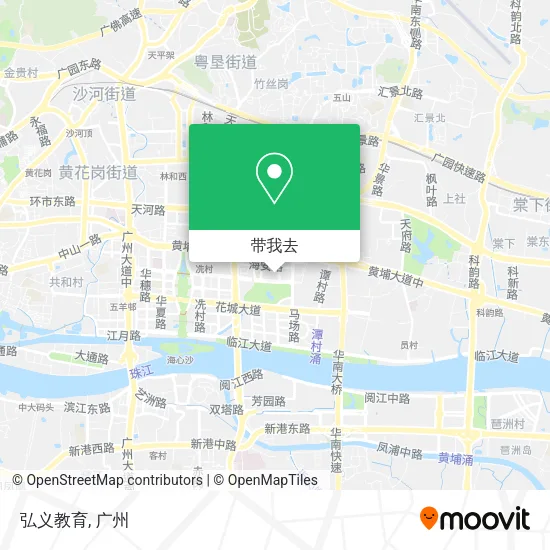 弘义教育地图