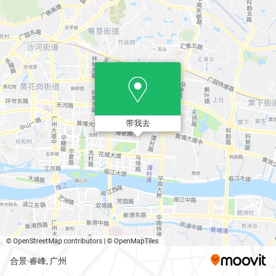 合景·睿峰地图