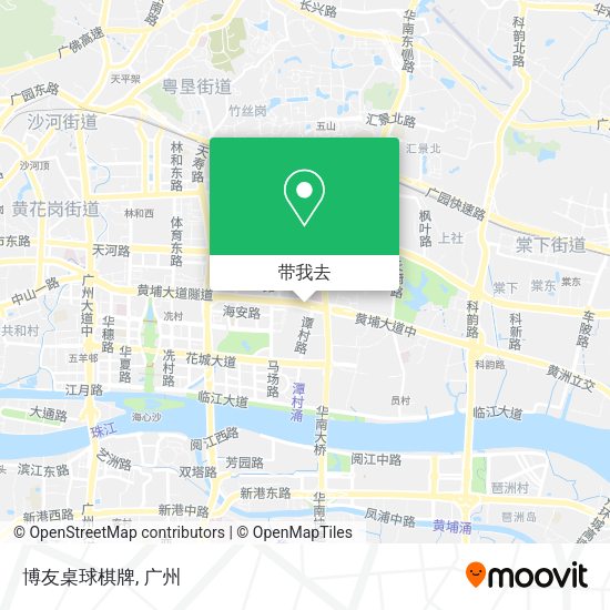 博友桌球棋牌地图