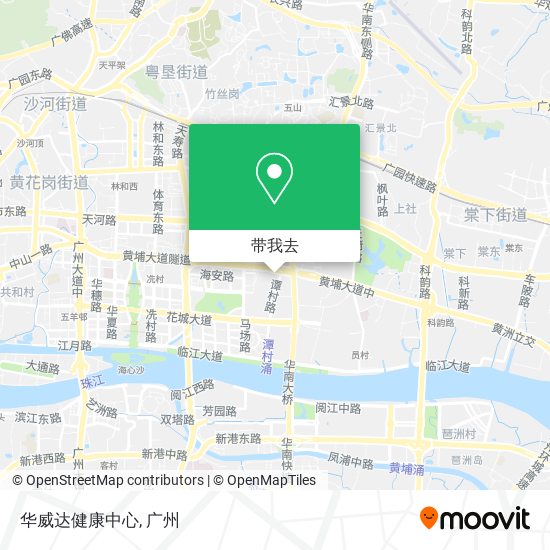华威达健康中心地图