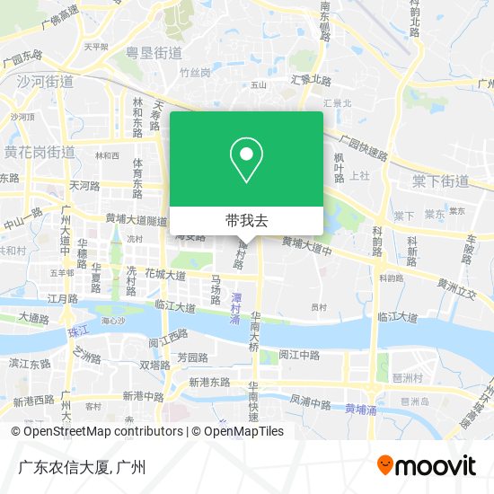 广东农信大厦地图