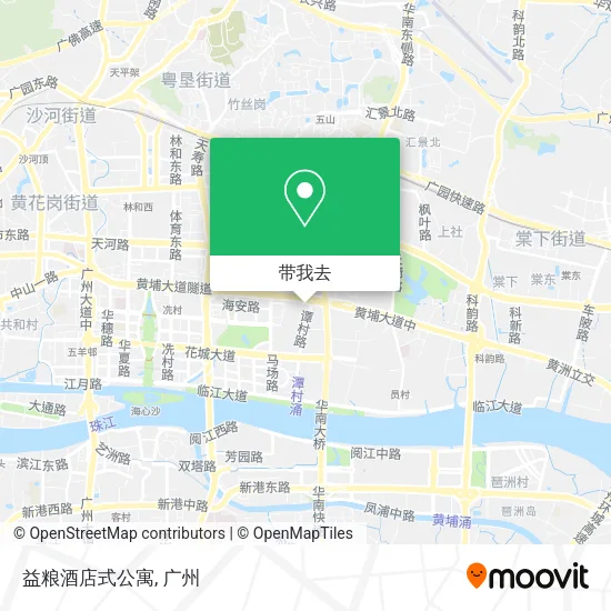 益粮酒店式公寓地图