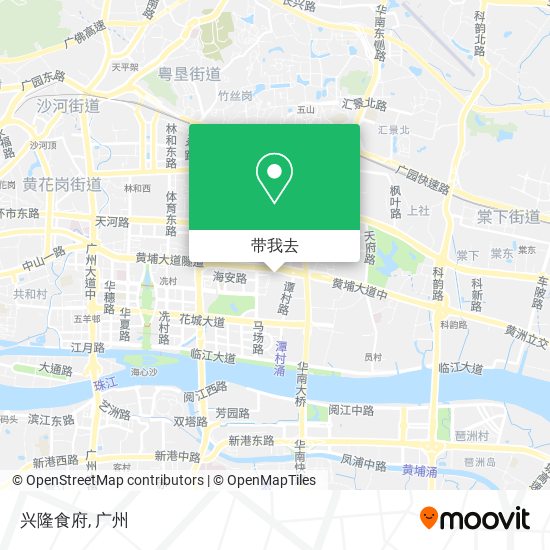 兴隆食府地图