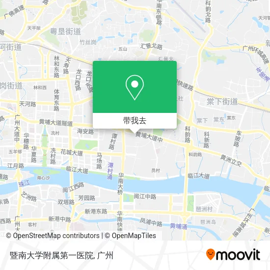 暨南大学附属第一医院地图