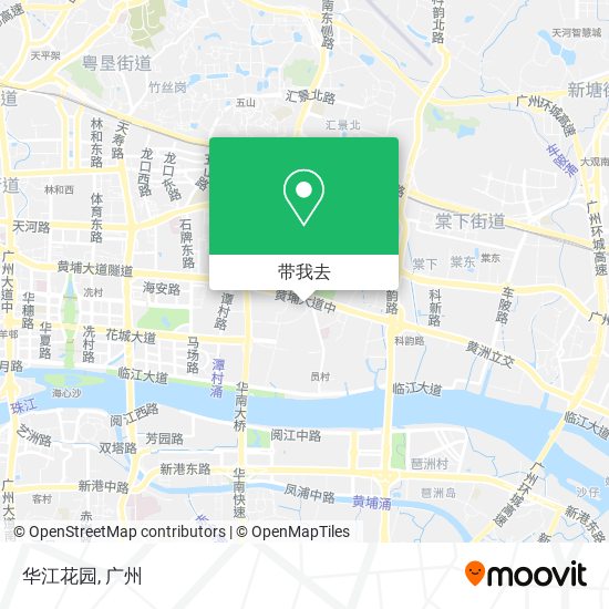 华江花园地图