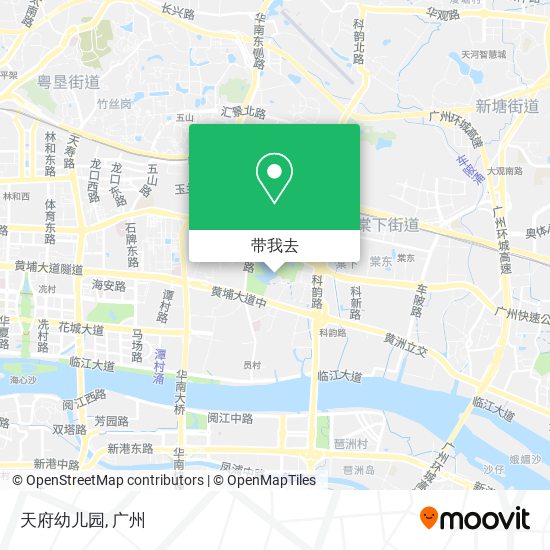 天府幼儿园地图