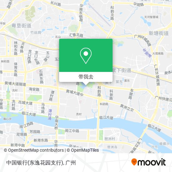 中国银行(东逸花园支行)地图