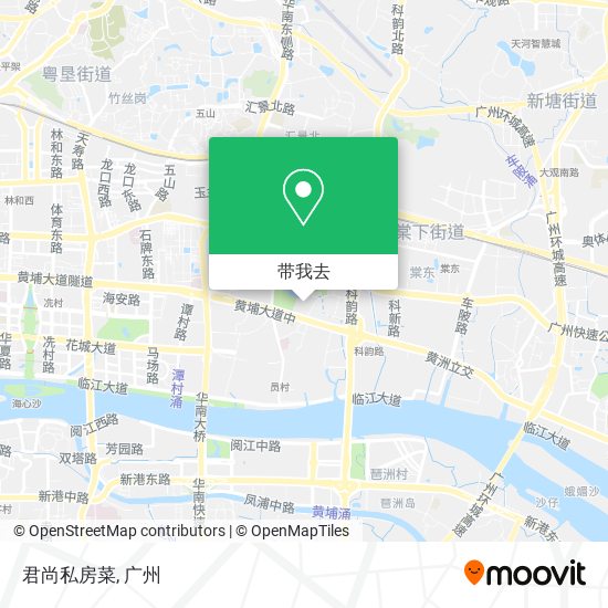 君尚私房菜地图