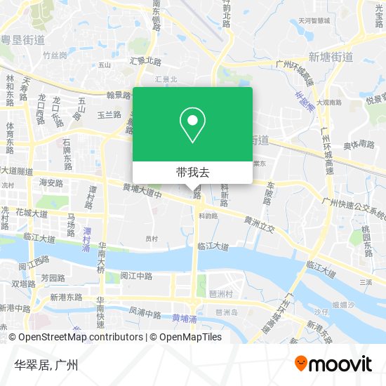 华翠居地图
