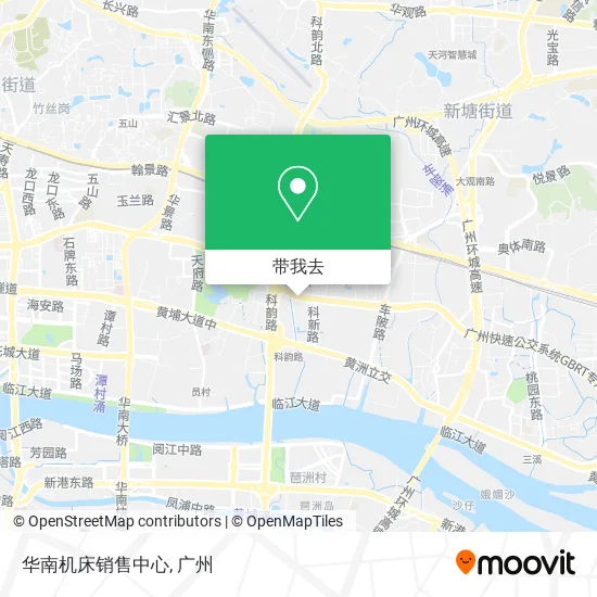 华南机床销售中心地图