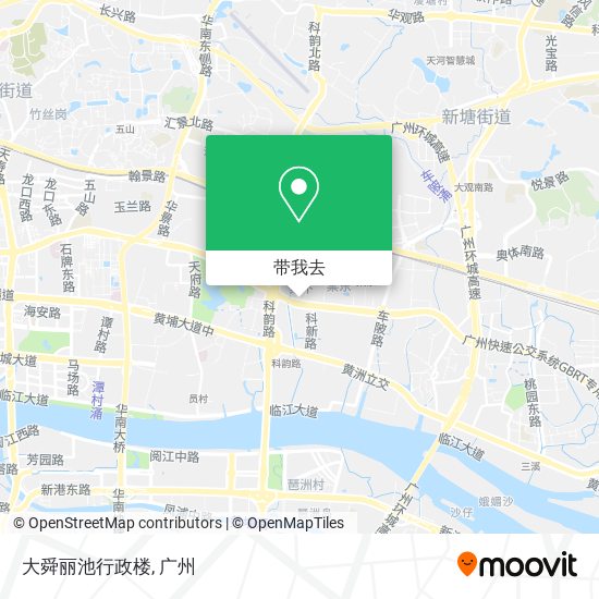大舜丽池行政楼地图
