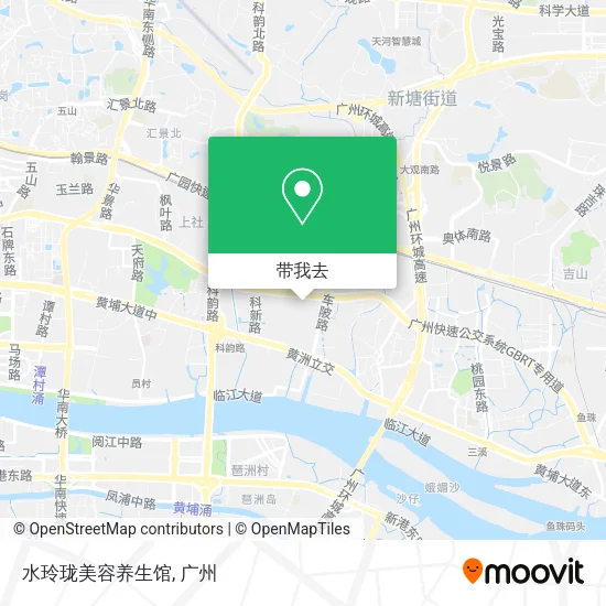 水玲珑美容养生馆地图