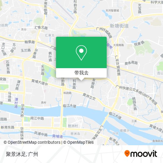 聚景沐足地图