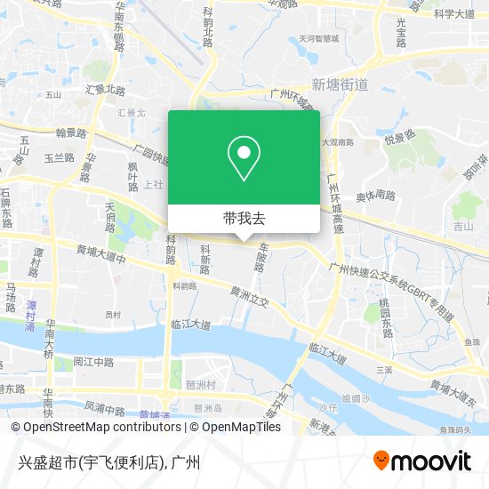 兴盛超市(宇飞便利店)地图