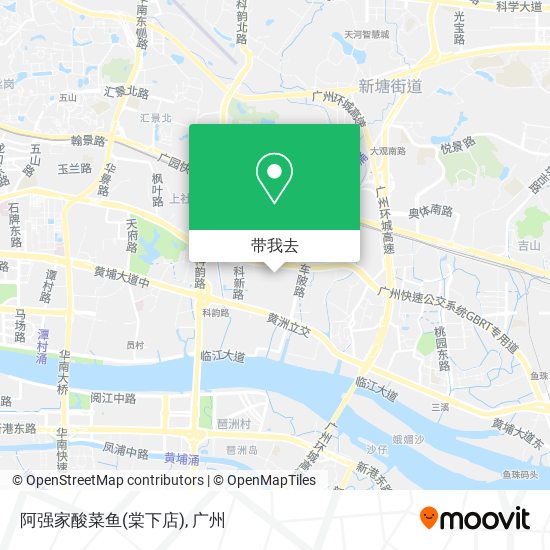阿强家酸菜鱼(棠下店)地图