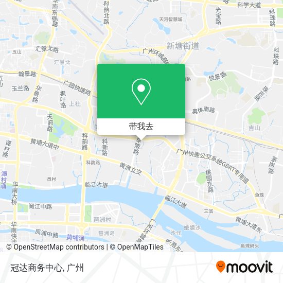 冠达商务中心地图