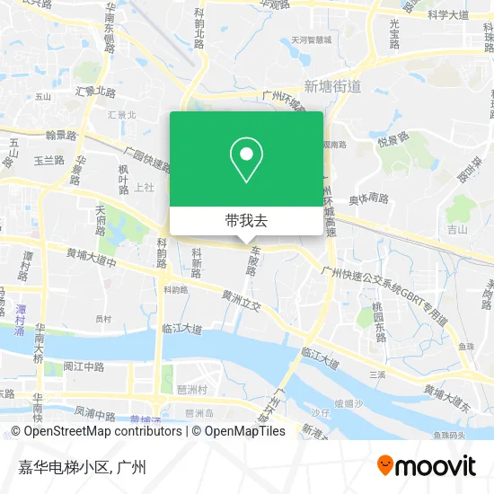 嘉华电梯小区地图