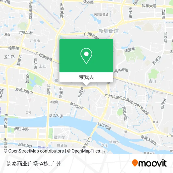 韵泰商业广场-A栋地图