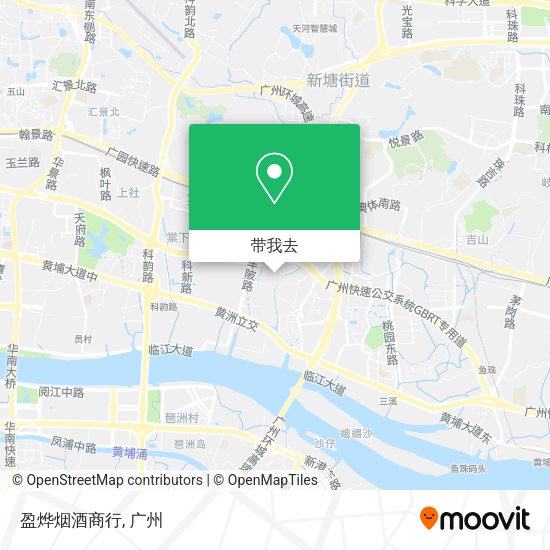 盈烨烟酒商行地图