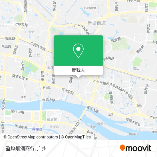 盈烨烟酒商行地图