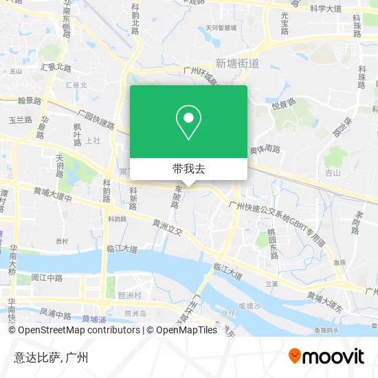 意达比萨地图